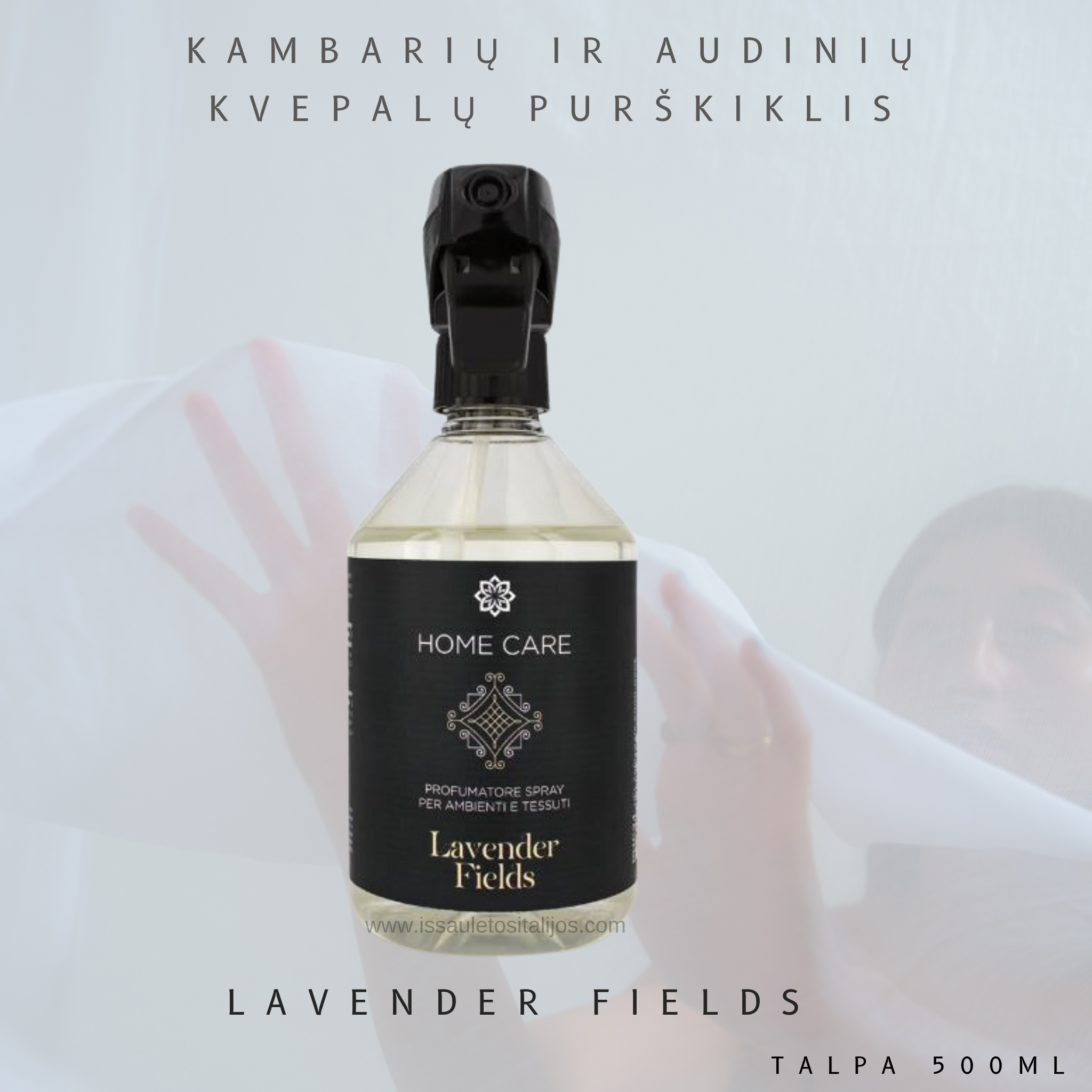 Purškiami kambarių ir audinių kvapai "Levander Fields"