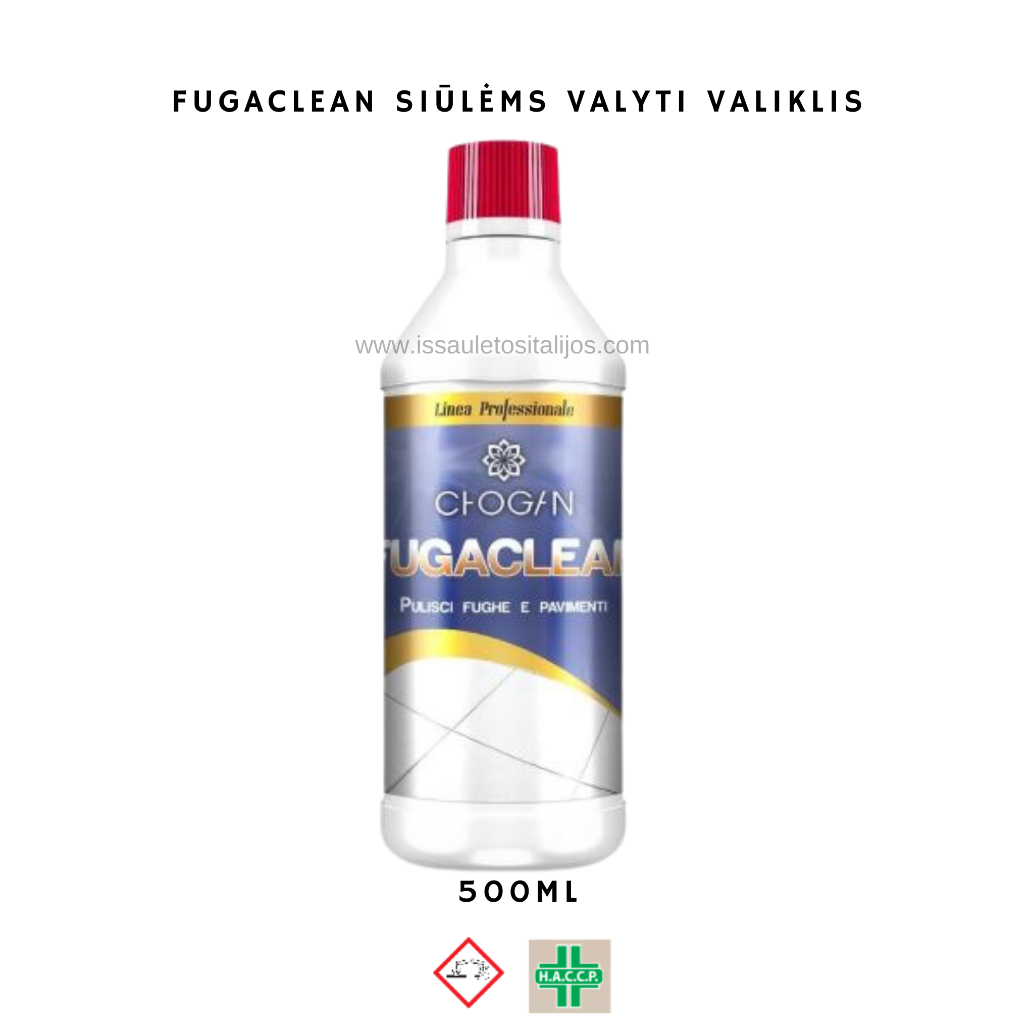 Priemonė siūlėms išvalyti - FUGACLEAN