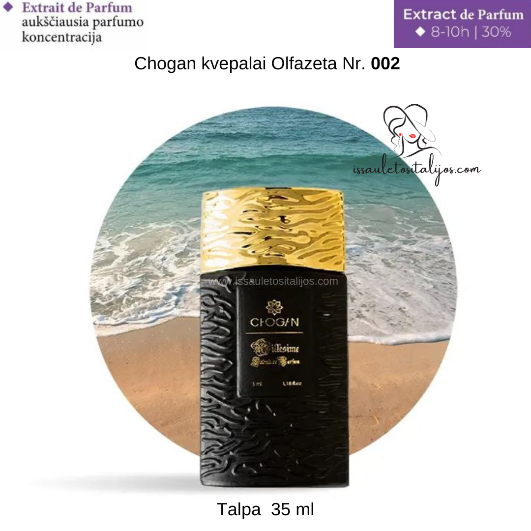 Kvepalai su 30% esencija Nr. 002