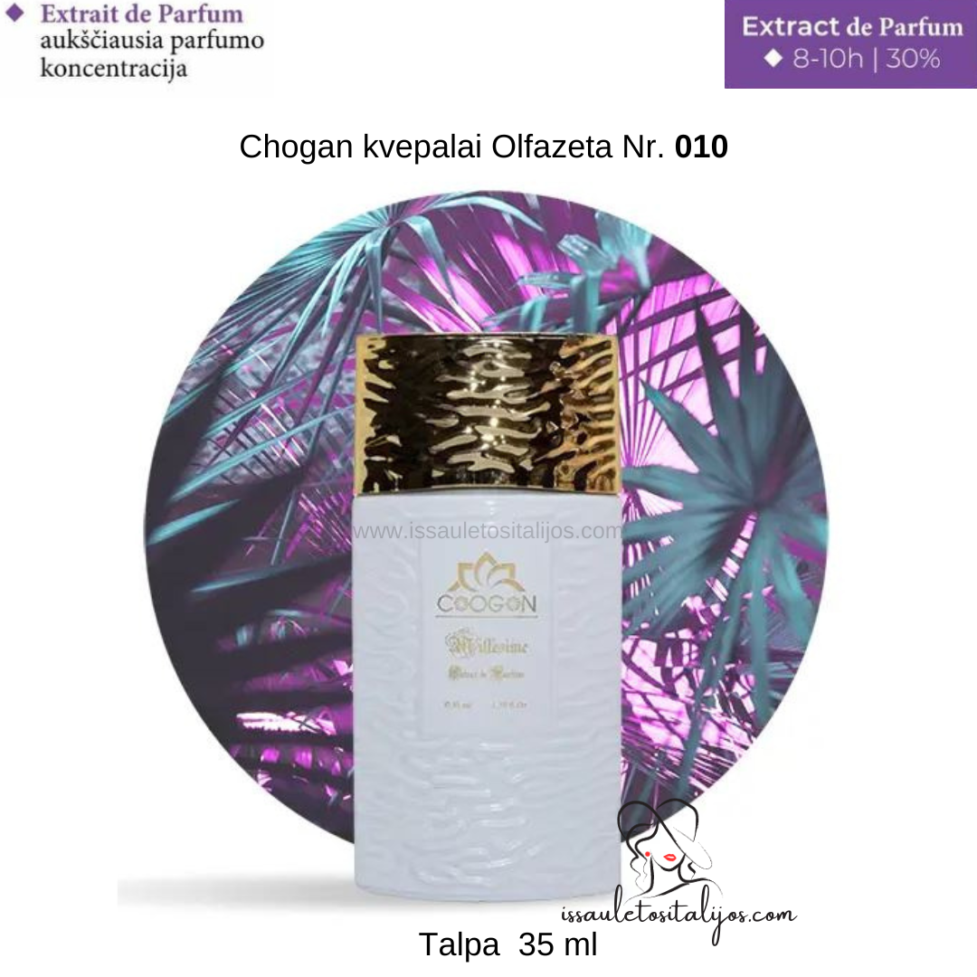 Kvepalai su 30% esencija Nr. 010