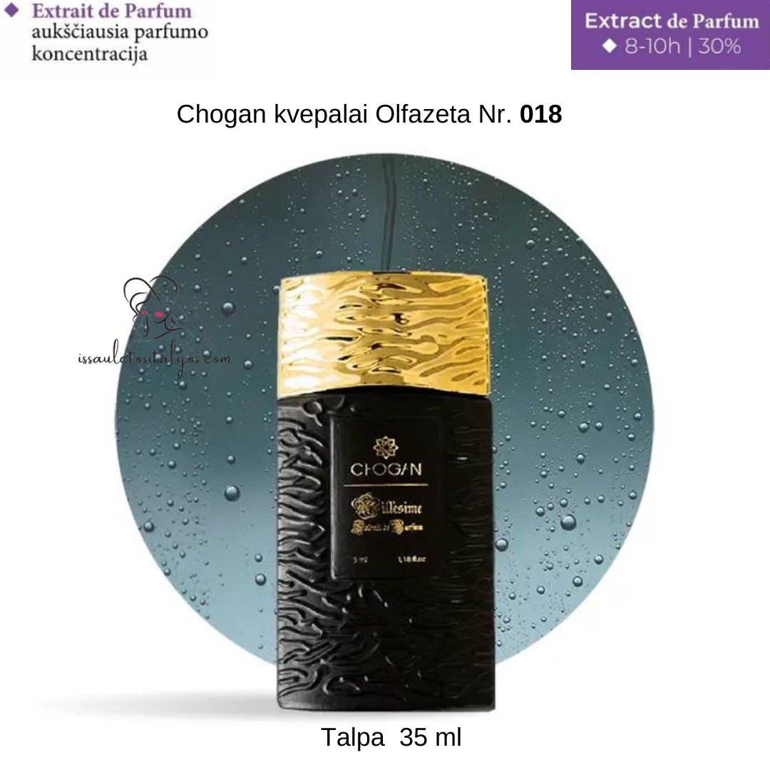 Kvepalai su 30% esencija Nr. 018