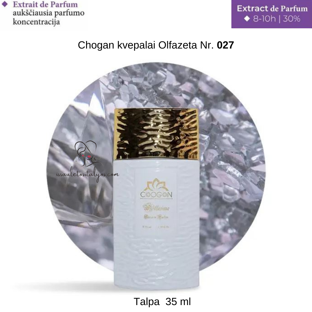 Kvepalai su 30% esencija Nr. 027