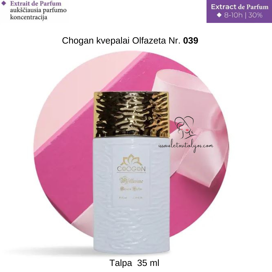 Kvepalai su 30% esencija Nr. 039
