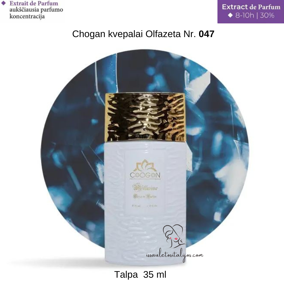 Kvepalai su 30% esencija Nr. 047