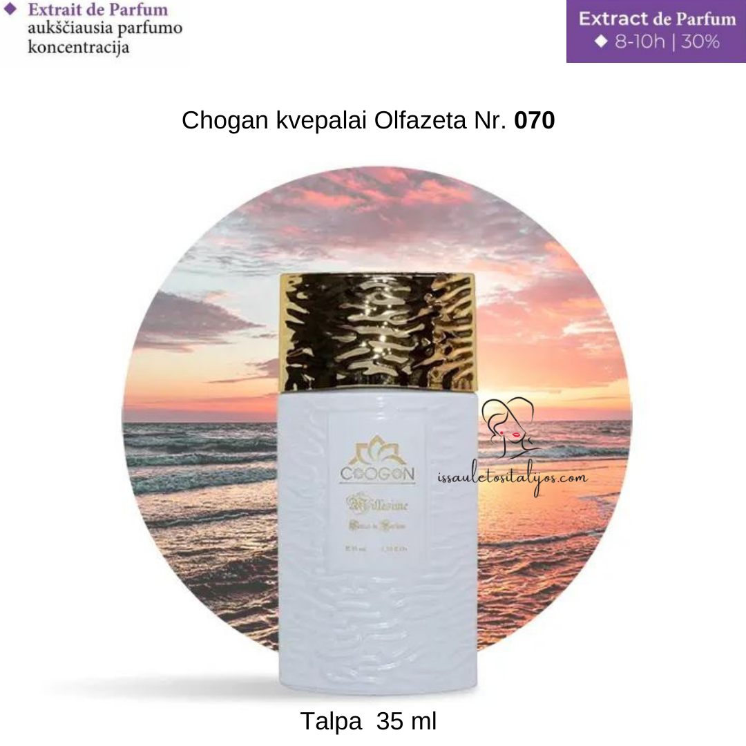 Kvepalai su 30% esencija Nr. 070