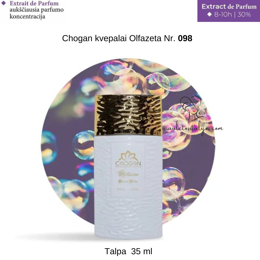 Kvepalai su 30% esencija Nr. 098