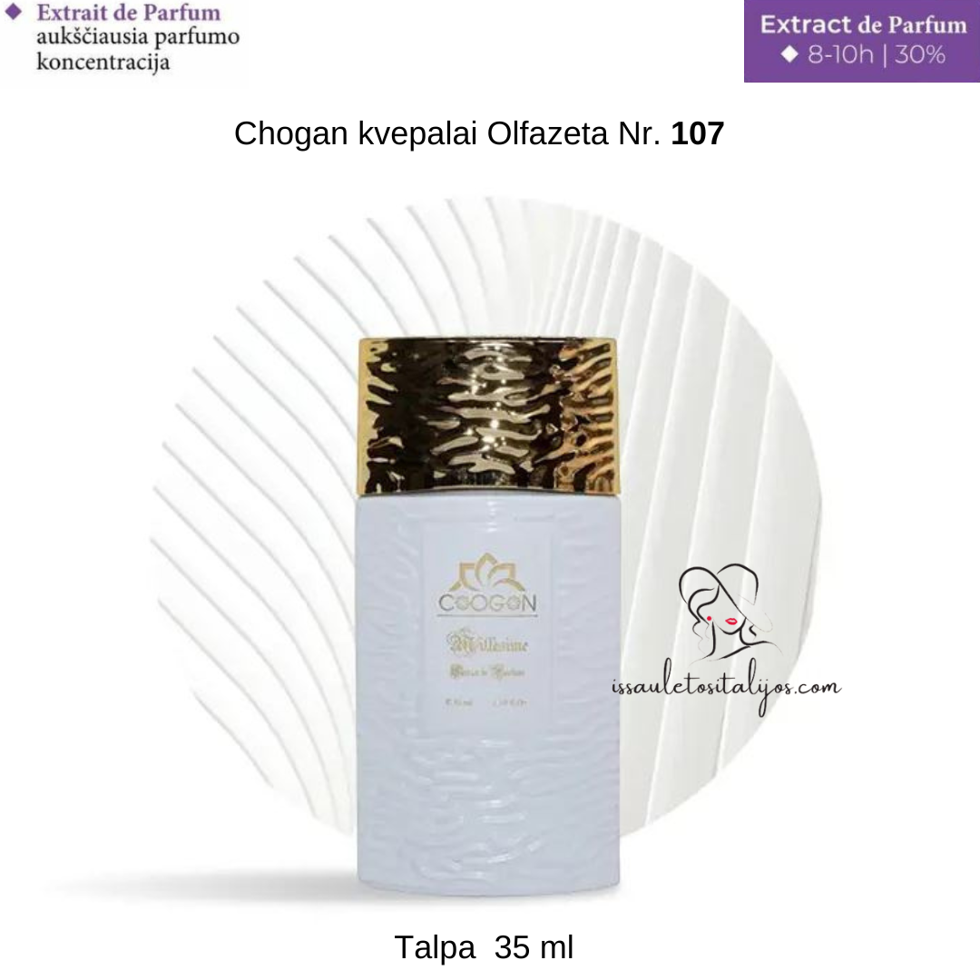Kvepalai su 30% esencija Nr. 107