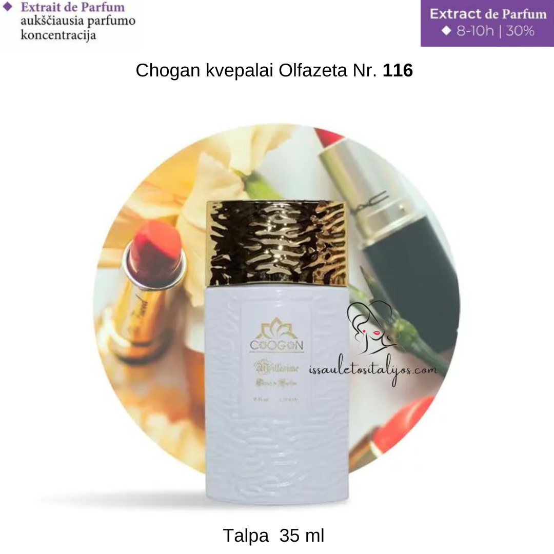 Kvepalai su 30% esencija Nr. 116