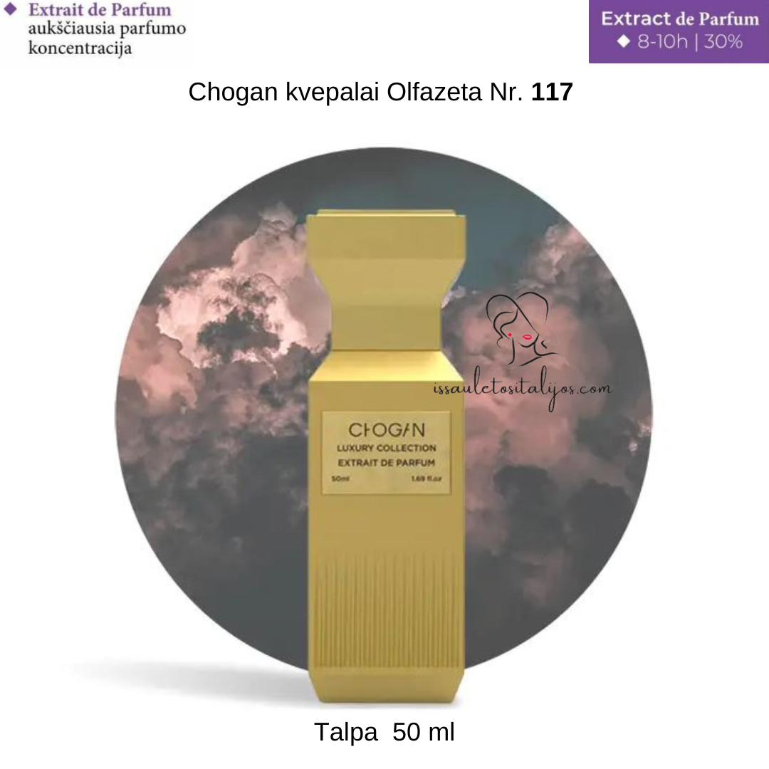 Kvepalai su 30% esencija Nr. 117