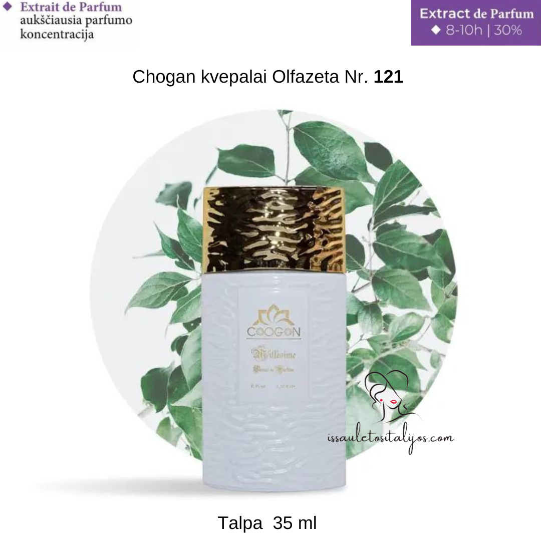 Kvepalai su 30% esencija Nr. 121