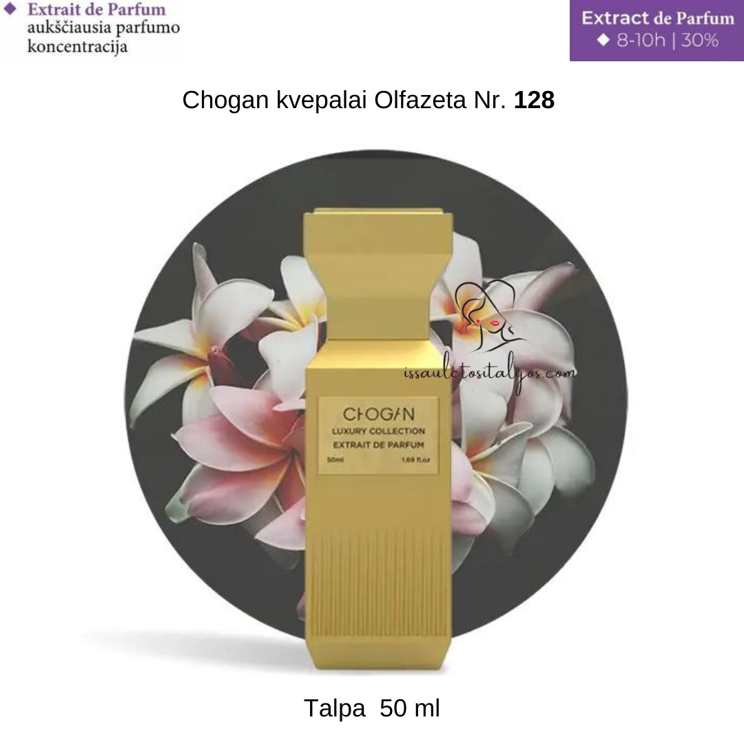 Kvepalai su 30% esencija Nr. 128