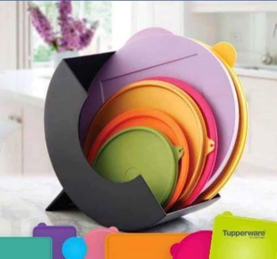 Tupperware dangtelių laikiklis - kraitelė
