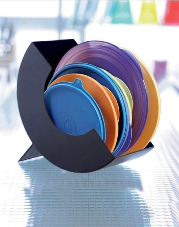 Tupperware dangtelių laikiklis - kraitelė