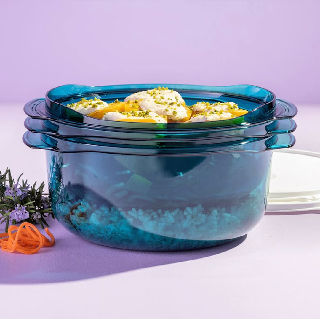Tupperware mikrocook puodas