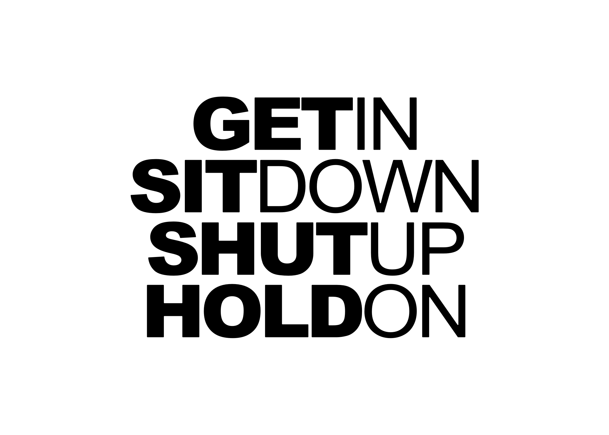 004 Get in sit down