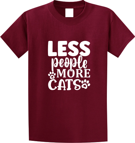 Less people more cats