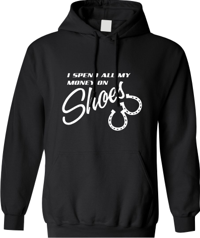 I spend all my money on shoes