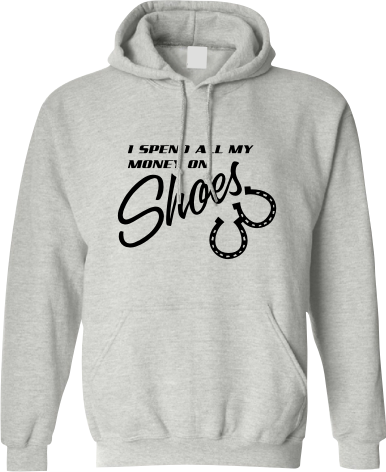 I spend all my money on shoes