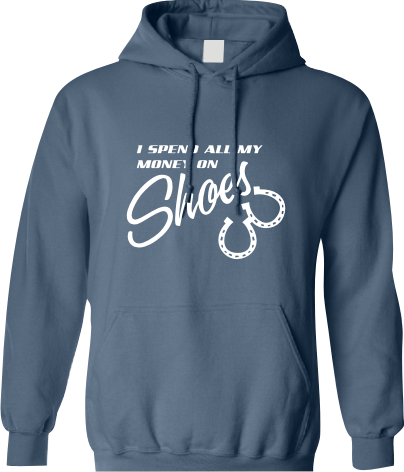 I spend all my money on shoes