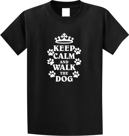 Keep Calm and Walk the Dog