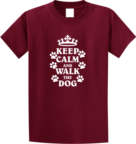 Keep Calm and Walk the Dog