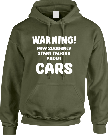Warning May Suddenly Start Talking About Cars