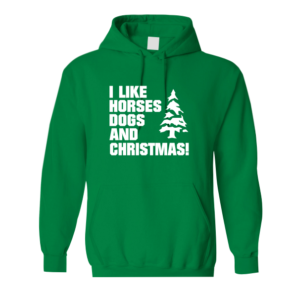 I Like Horses Dogs and Christmas!