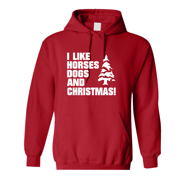 I Like Horses Dogs and Christmas!