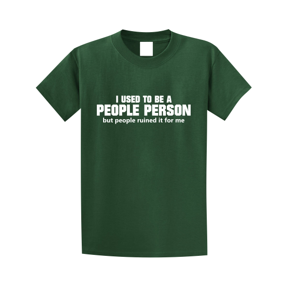 I used to be a people person