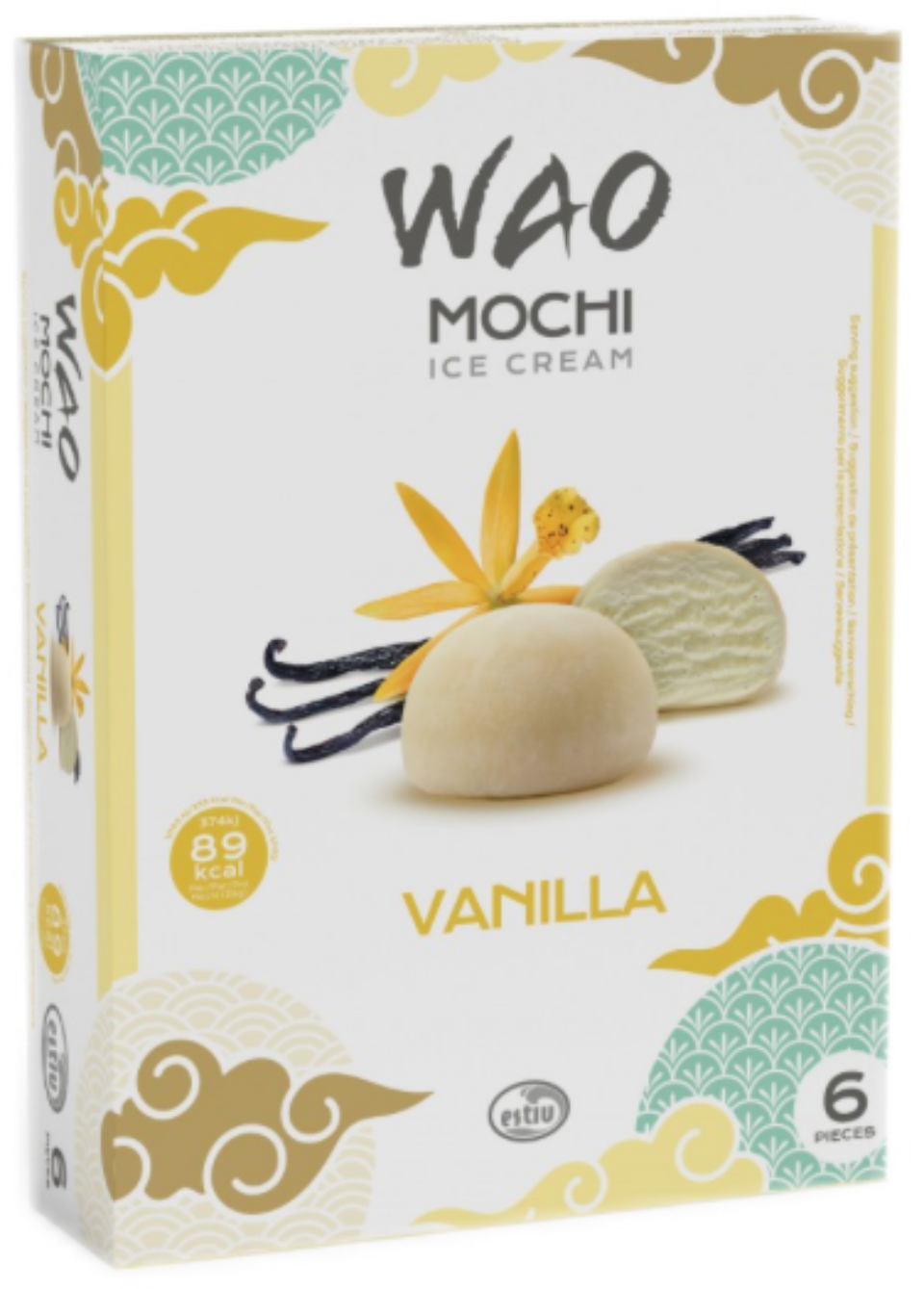 Mochi Wao vanille X6