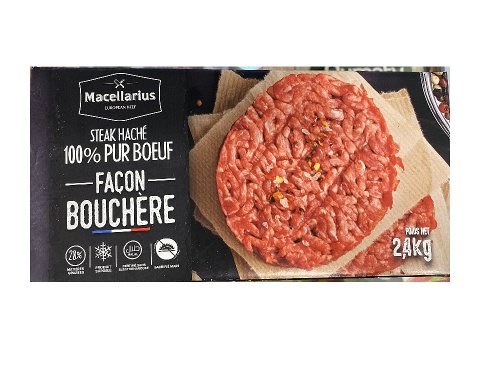 STEAK HACHEE FACON BOUCHERE 120G MACELLARIUS