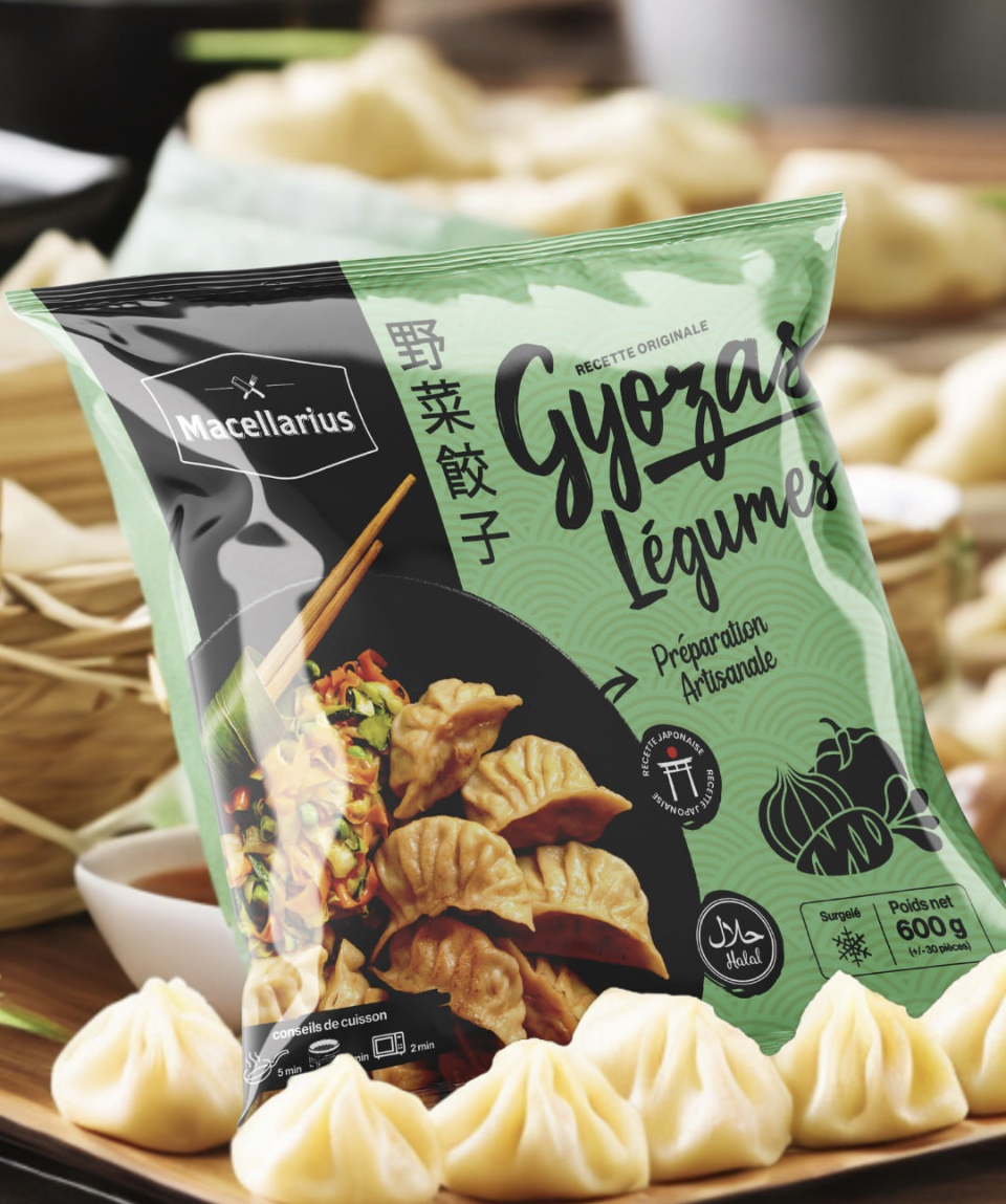 Gyoza légumes Macellarius 600g