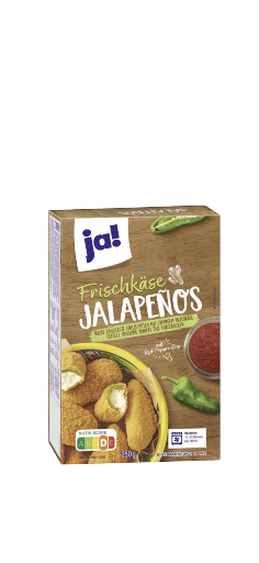 JA! Cream cheese Jalapenos 250g