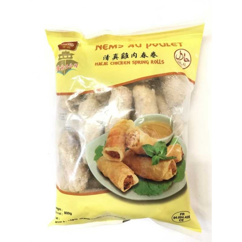 20 nems au poulet halal FOO SENG 800g