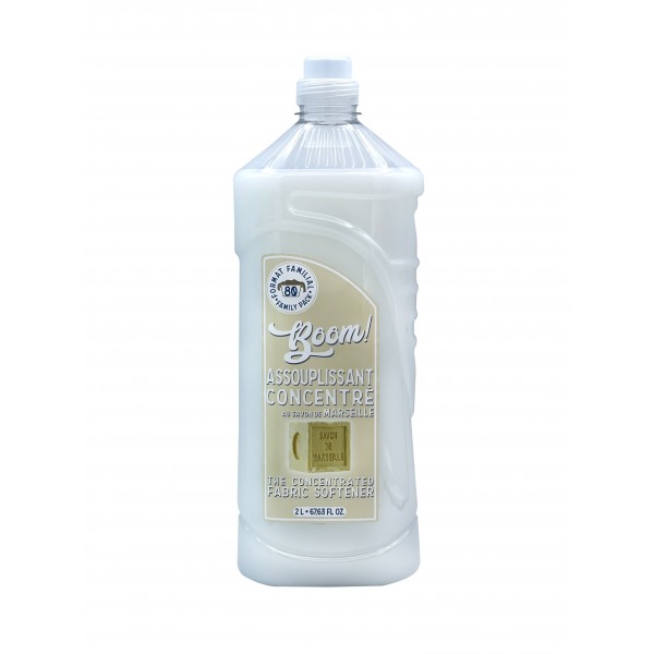 Assouplissant Concentré BOOM! au savon de marseille 2L 80 lavages