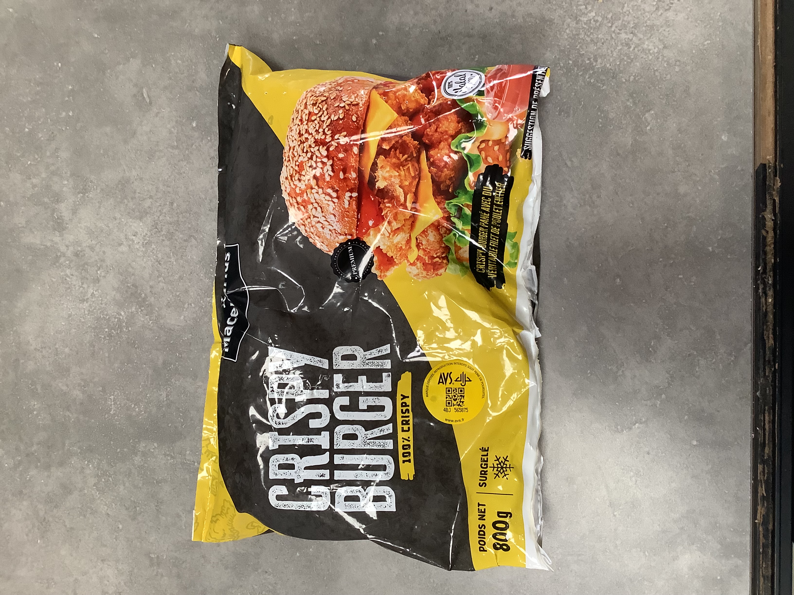 Macellarius crispy burger 