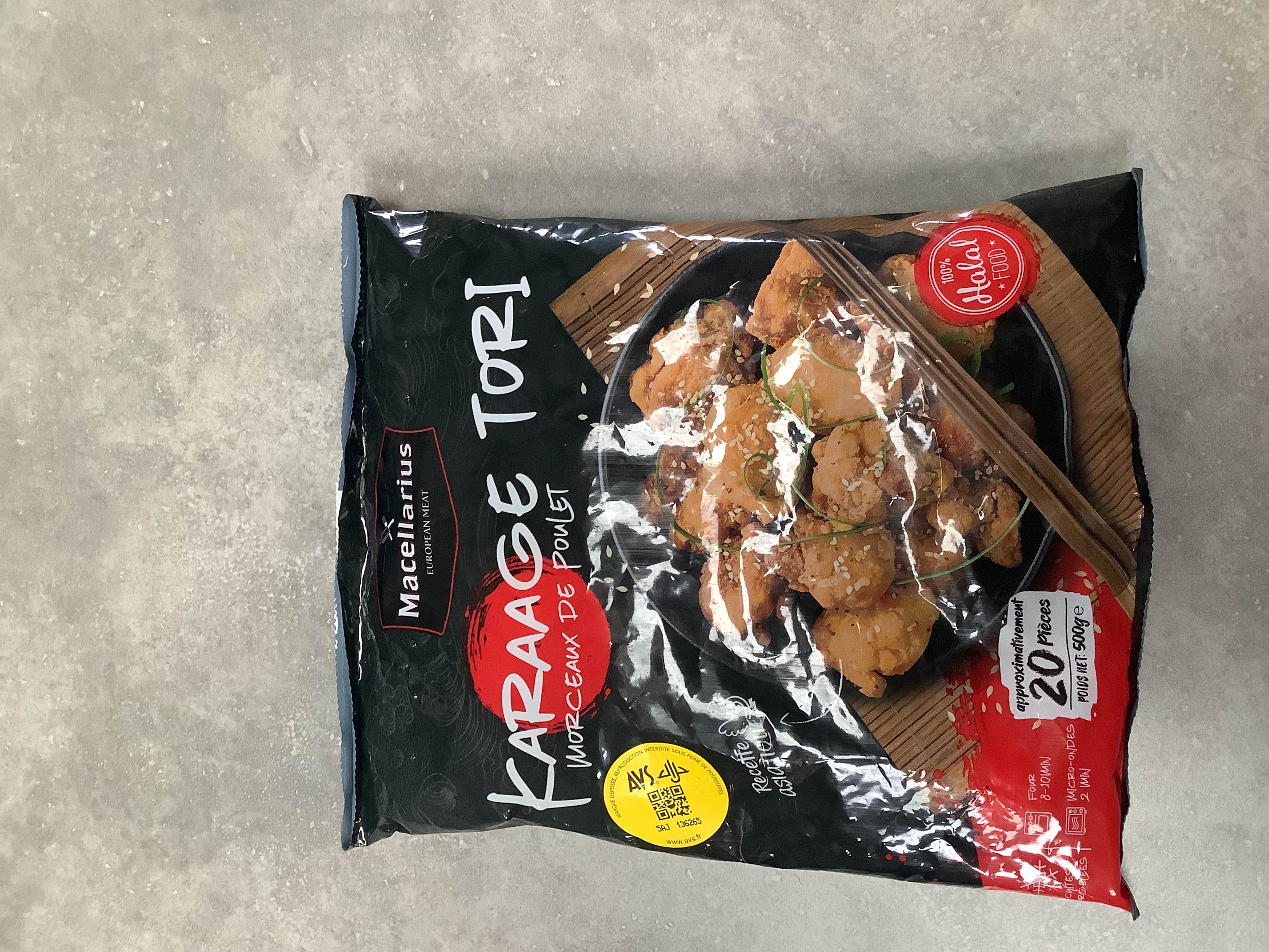 Macellarius karaage tori 500g