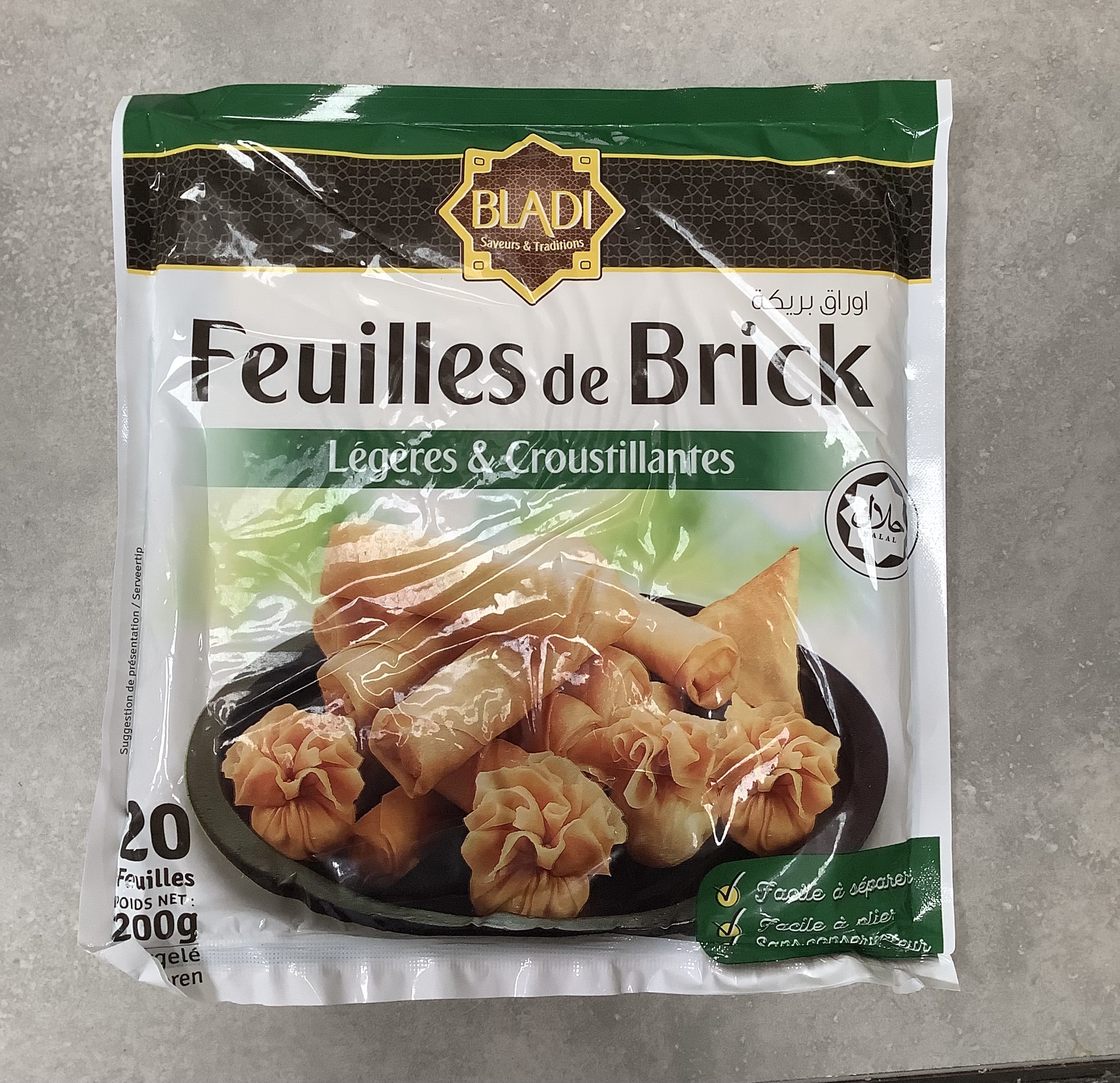 Bladi feuilles de brick