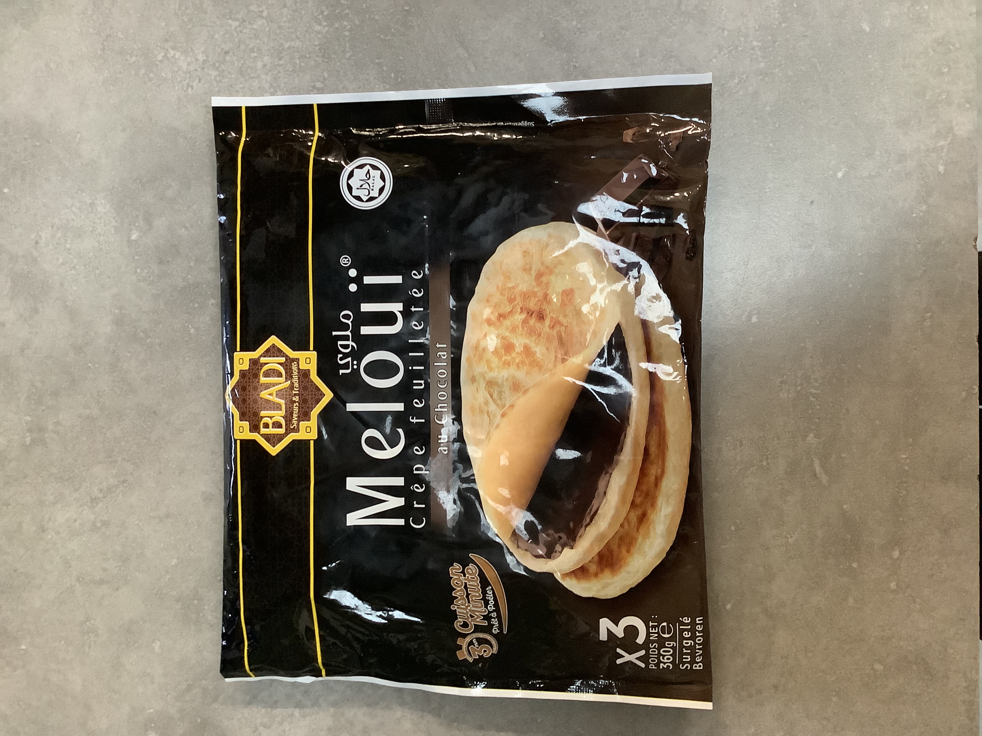 Meloui  au chocolat x 3 