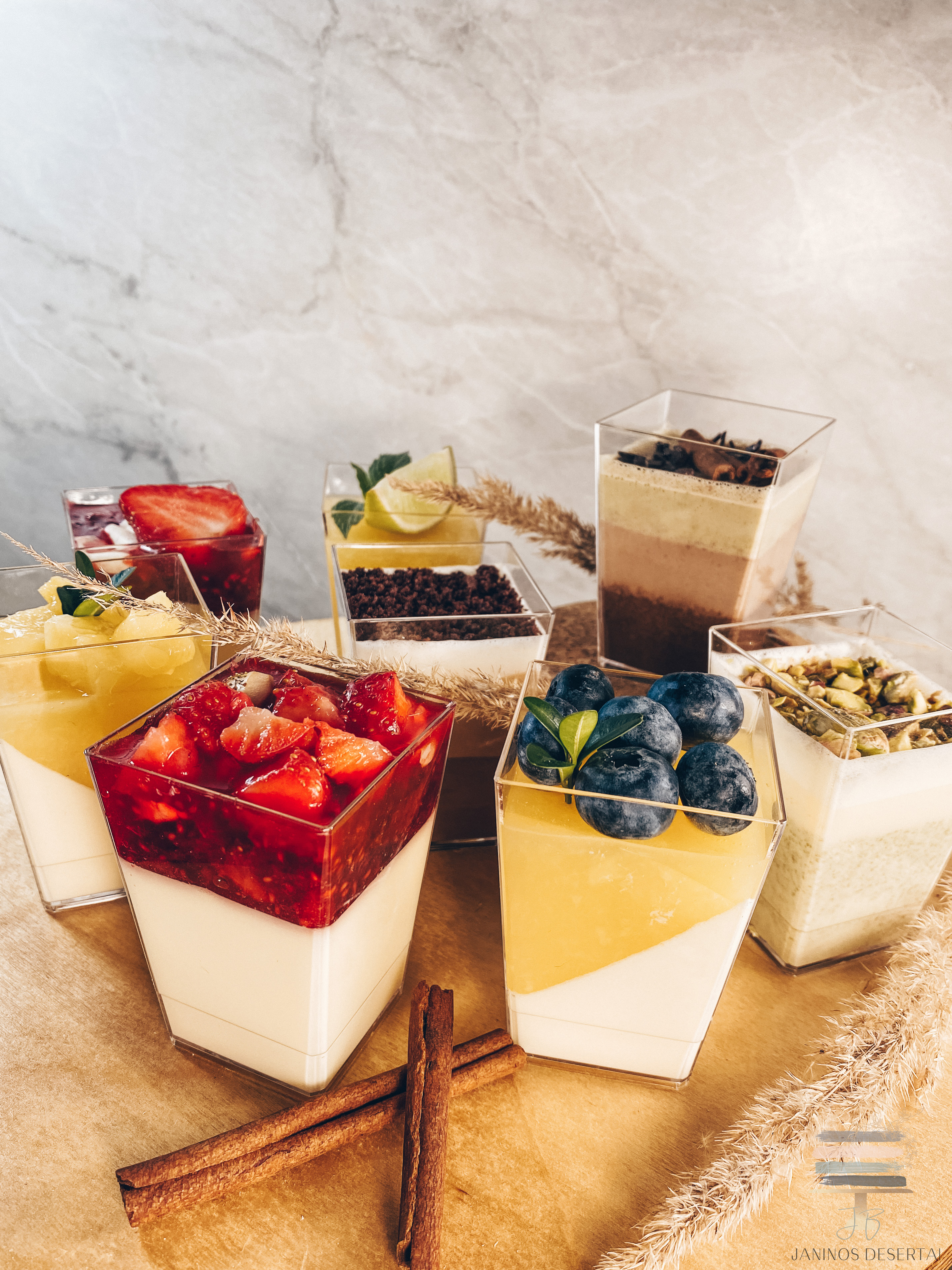 Klasikinis itališkas desertas "Panna cotta" 