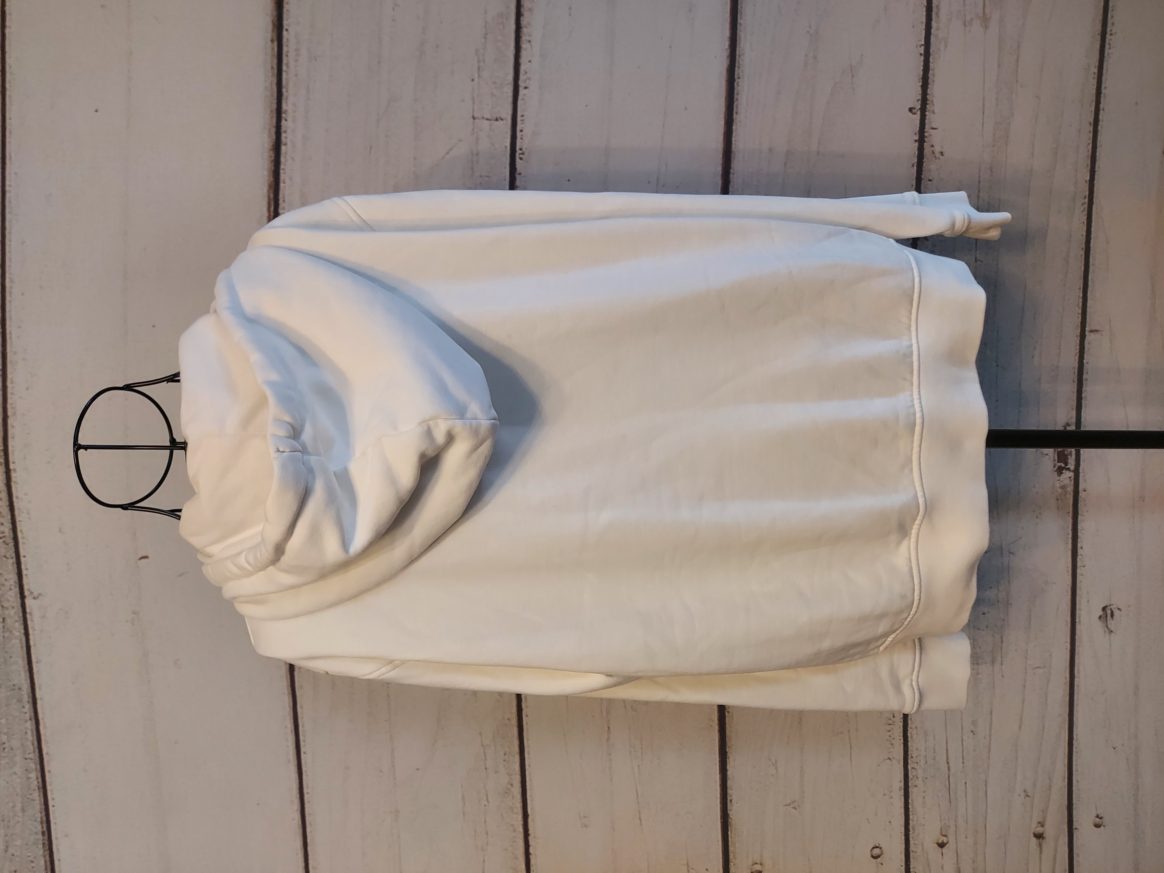 Tu white hoodie warm size L (12-14)