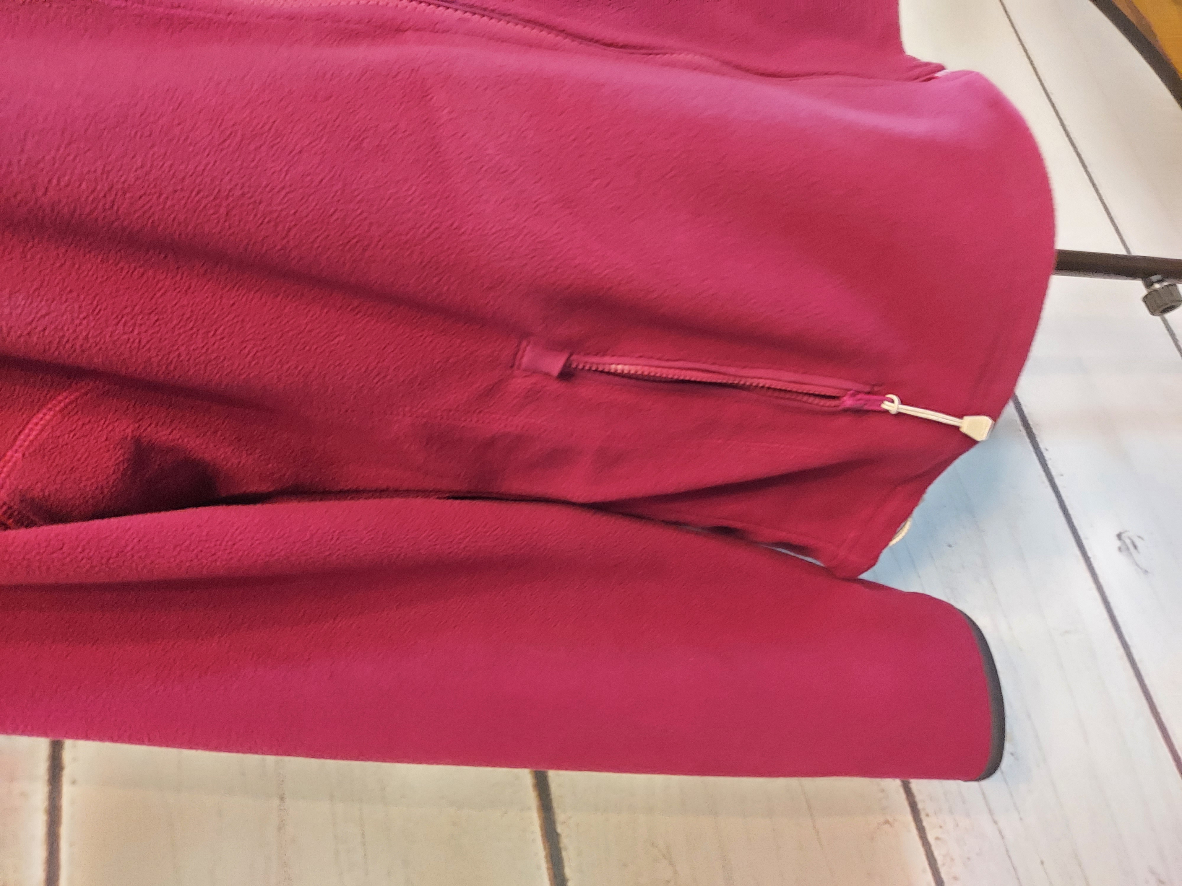 Regatta wine red fleece jumper size 16