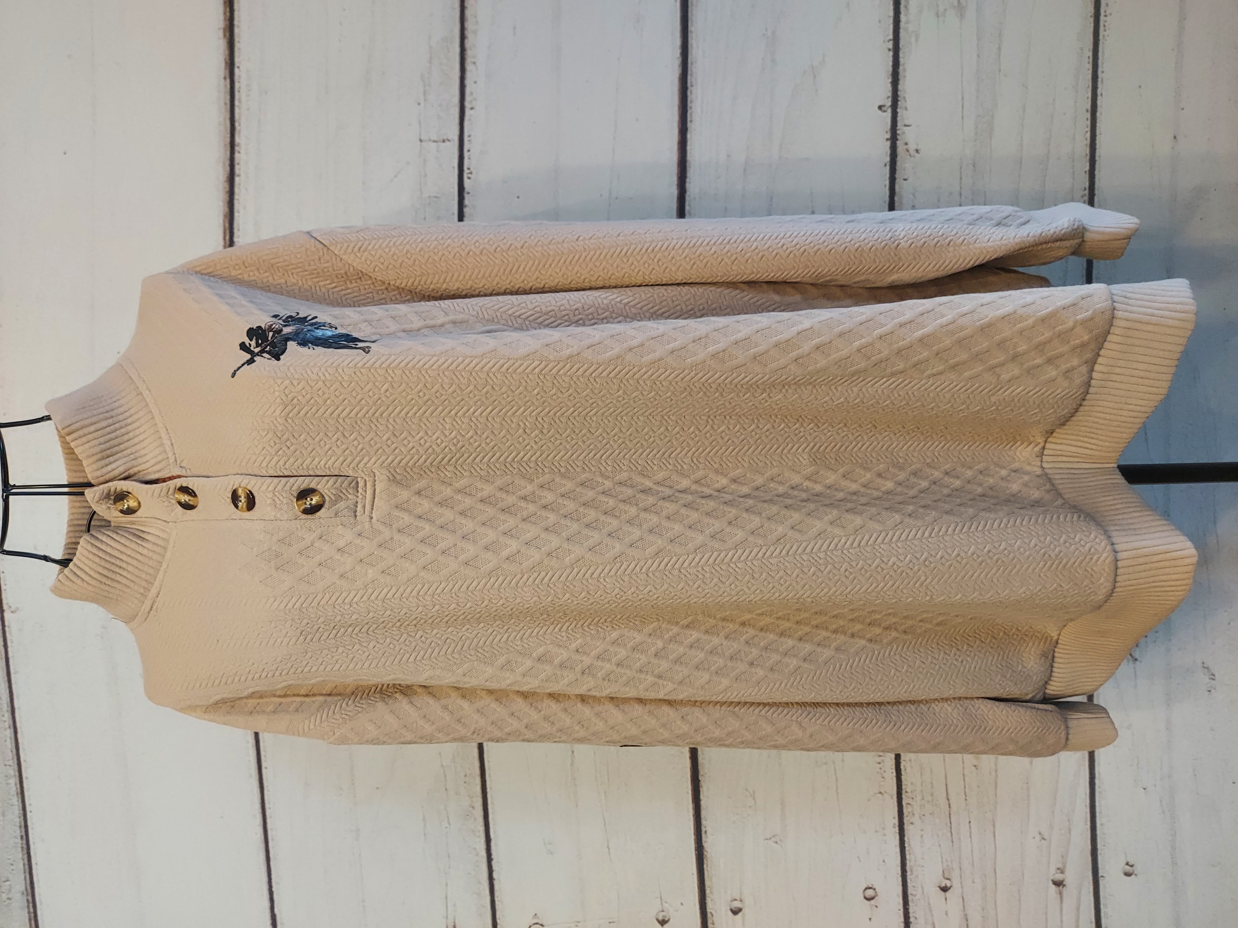 Unbranded beige colour sweater size 3XL