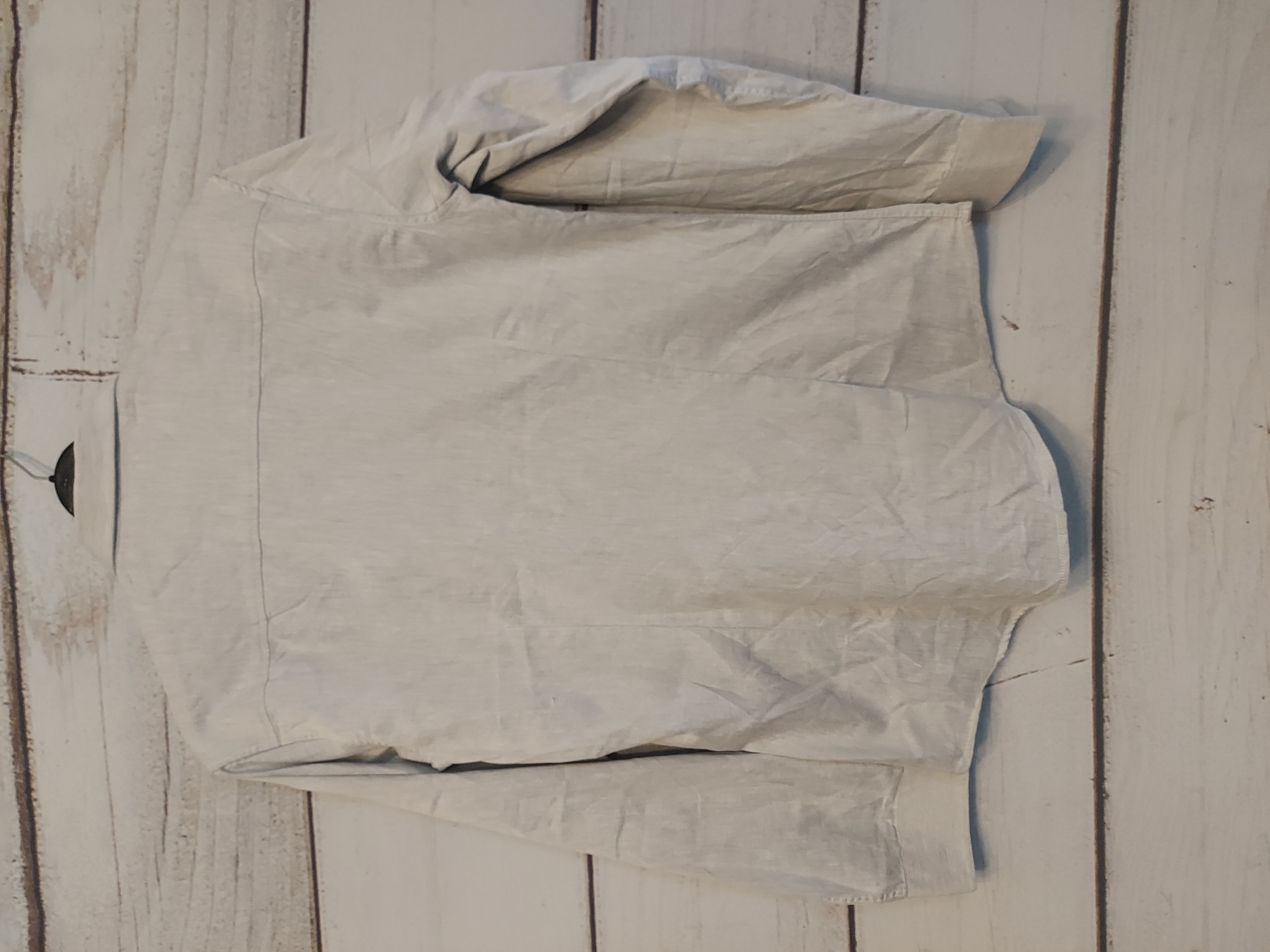 Coofandy light grey shirt size L