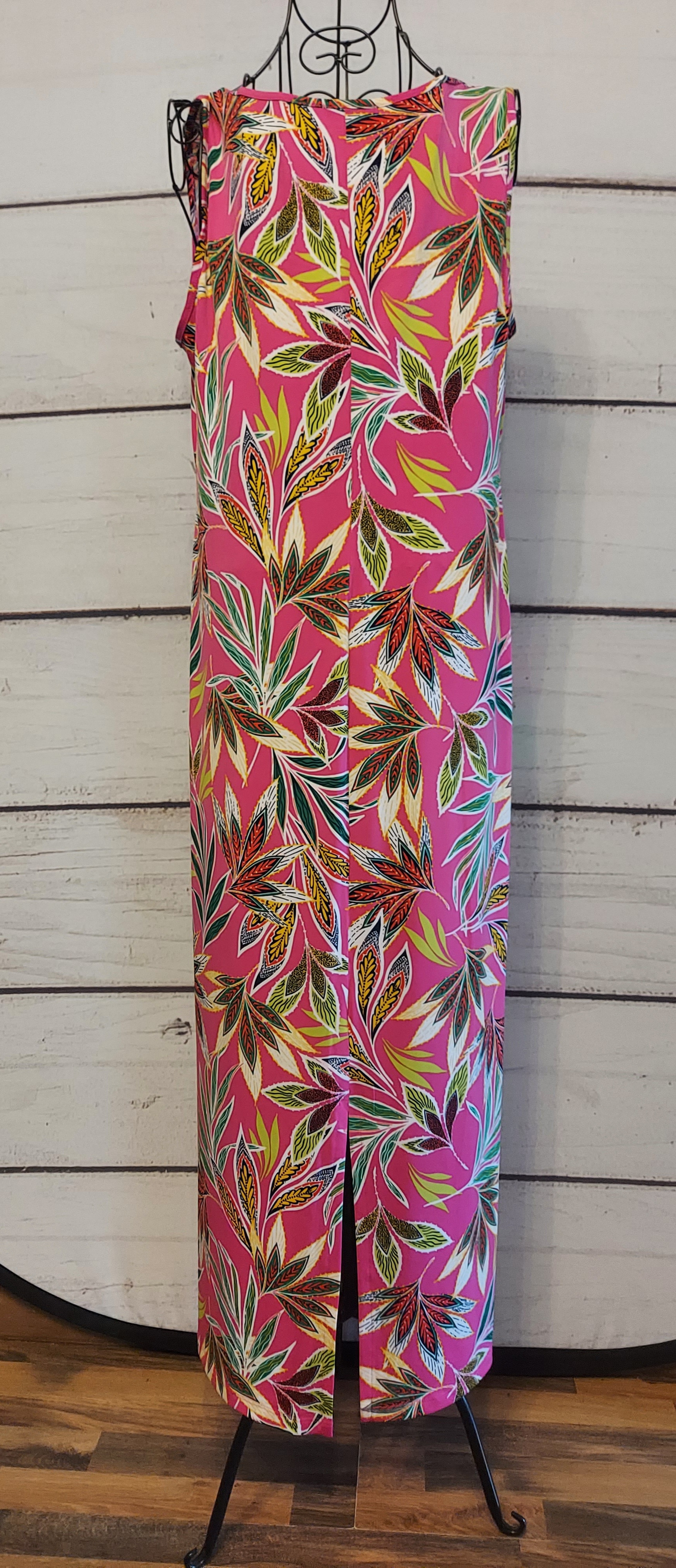 Kim&Co pink long dress size 16