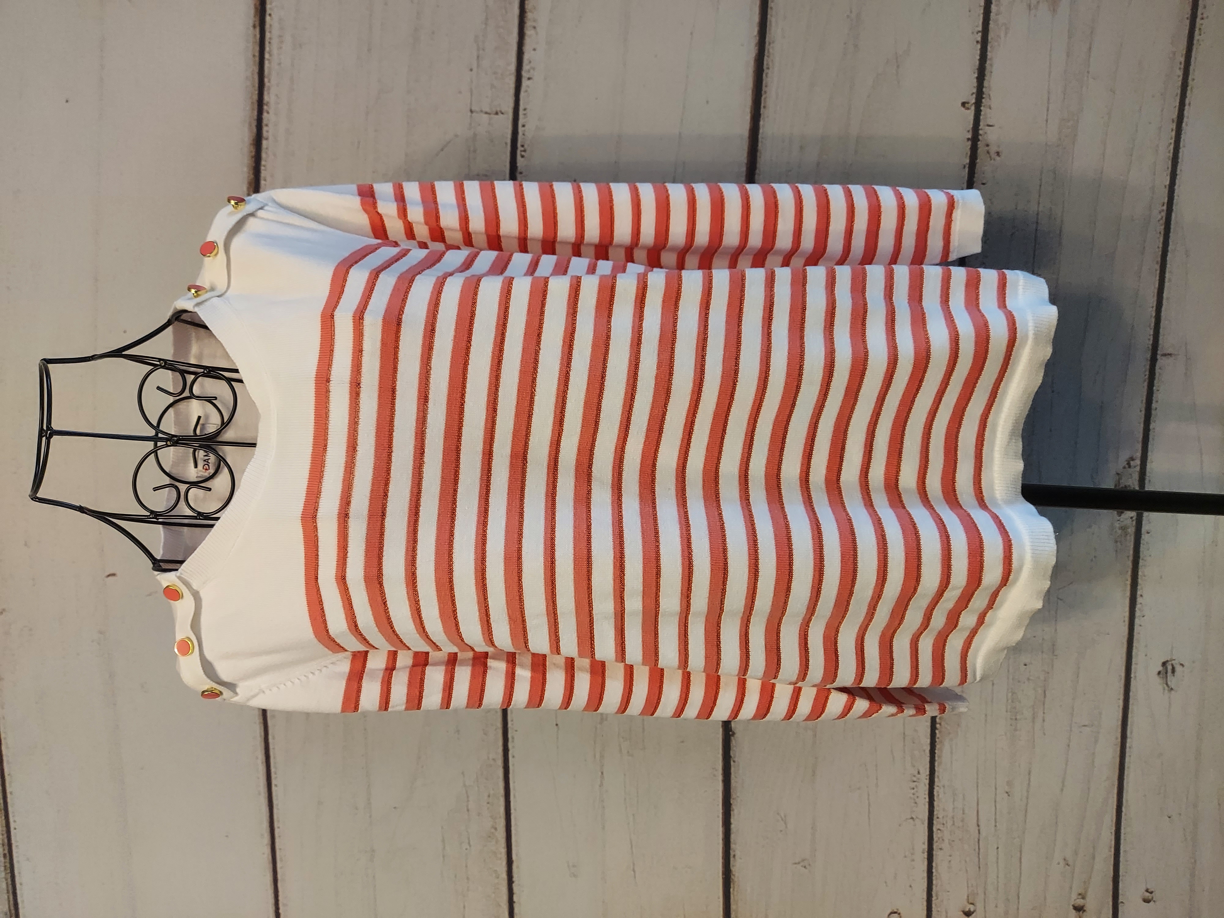 Damart white sweater size 14-16
