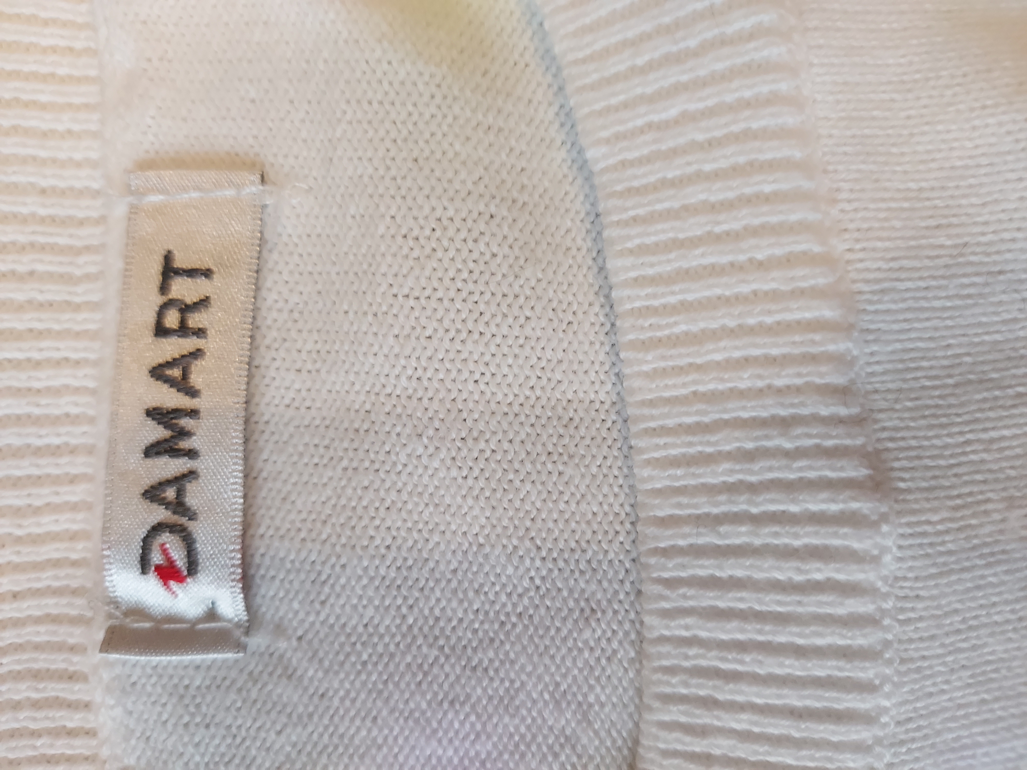 Damart white sweater size 14-16