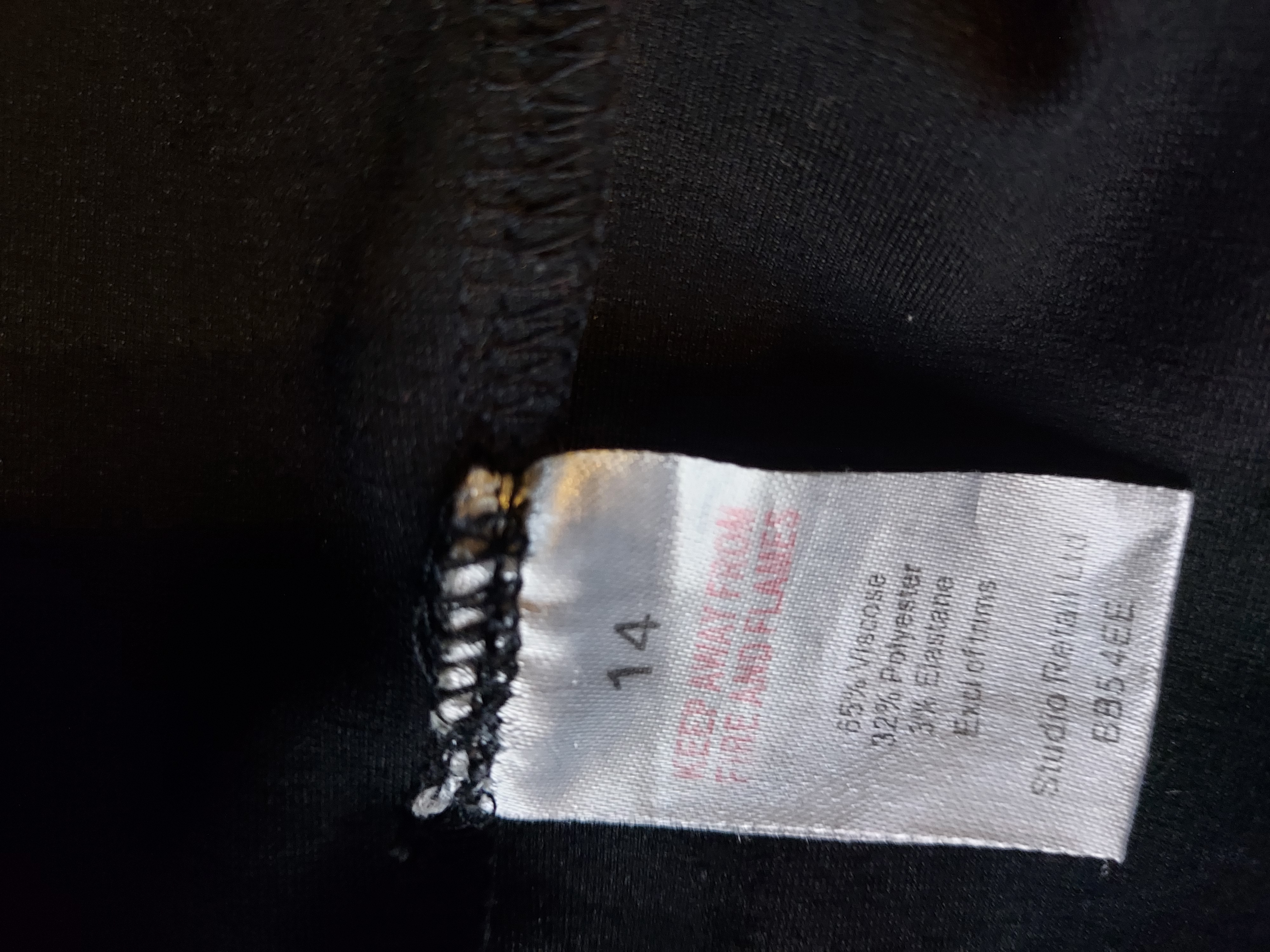 Studio black trousers size 14