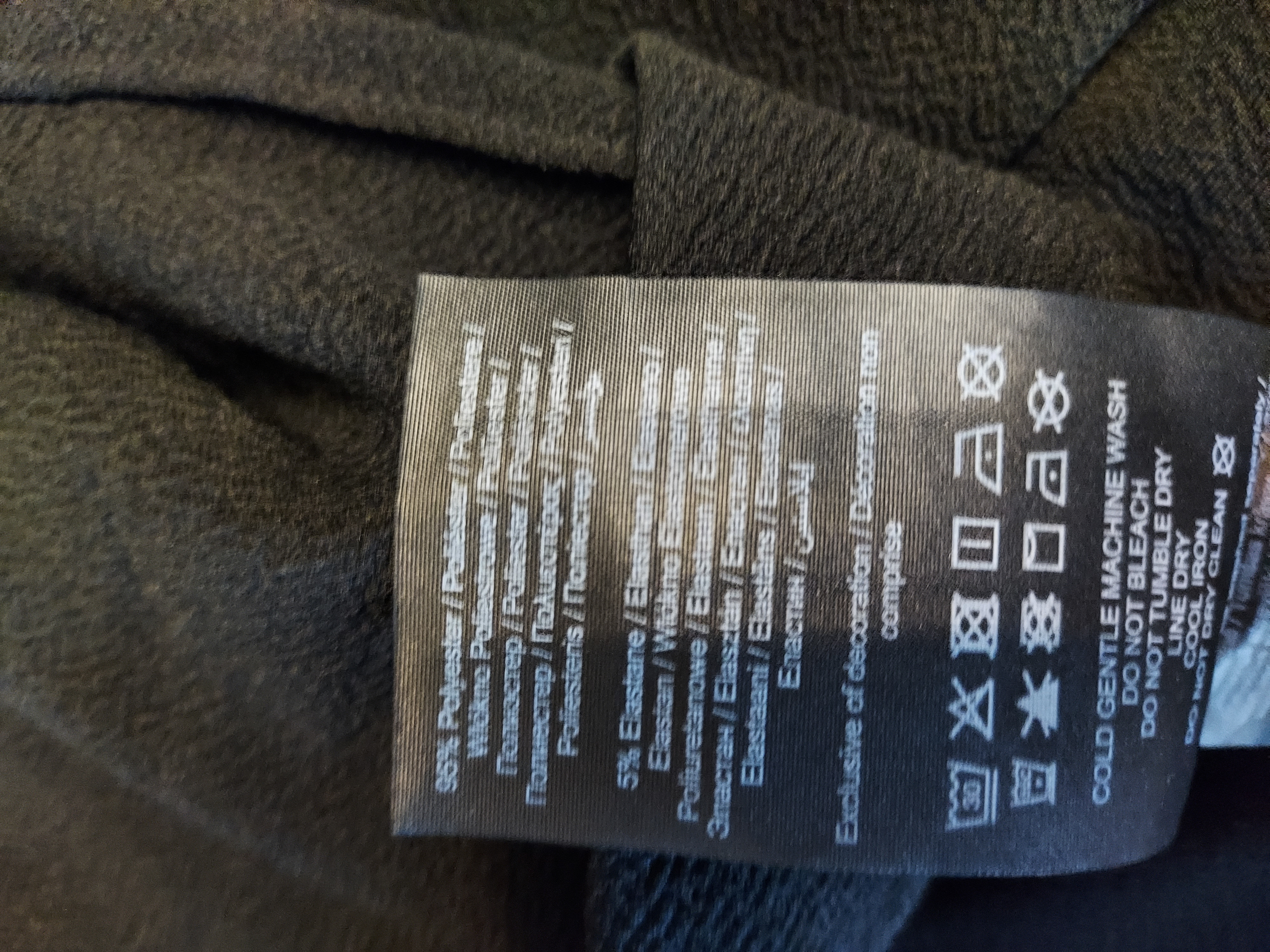 Vero Moda black trousers wide leg size 24-26