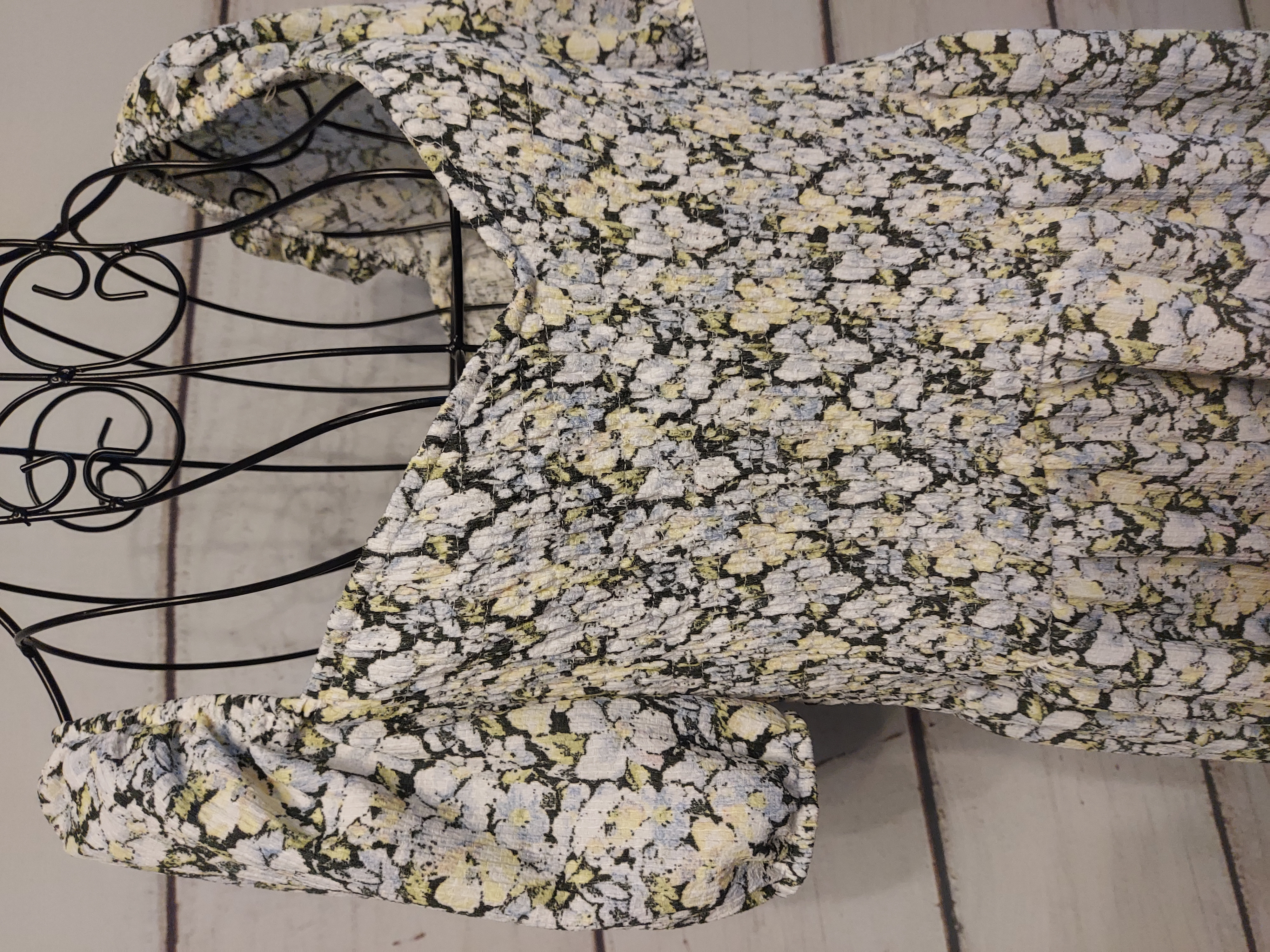 H&M floral print dress size XL 